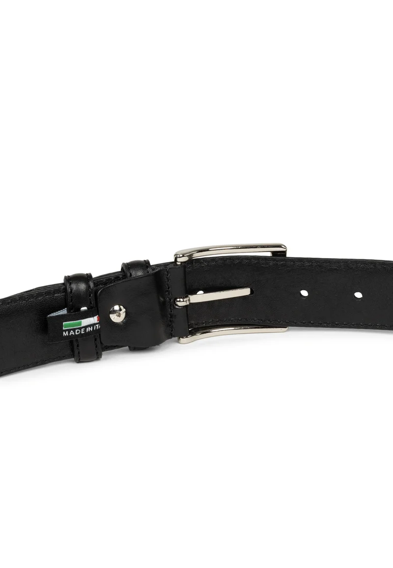 Lancaster Ceinture Soft Homme Noir 115 cm