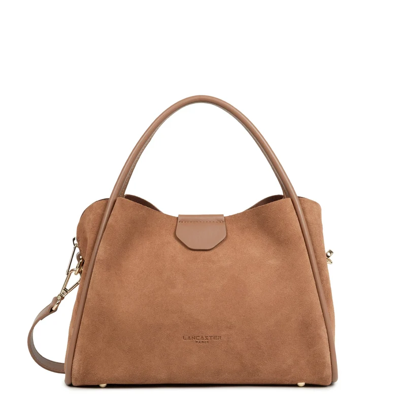 Lancaster Sac à main M Suède Ida 470-101 Moka