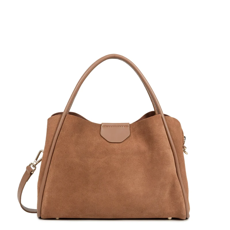 Lancaster Sac à main M Suède Ida 470-101 Moka
