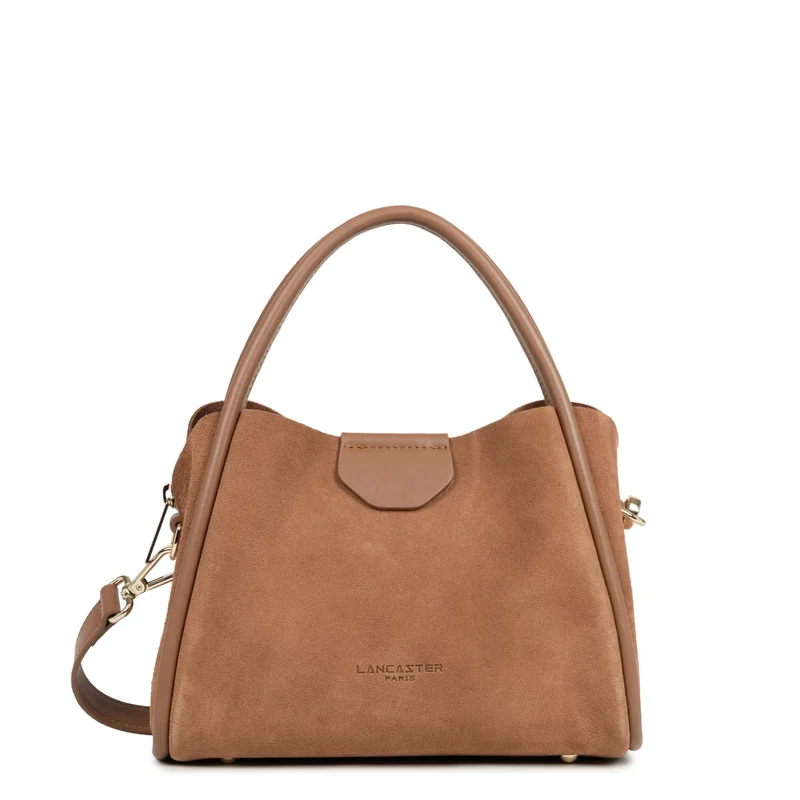 Lancaster Sac à main S Suède Ida 470-100 Moka
