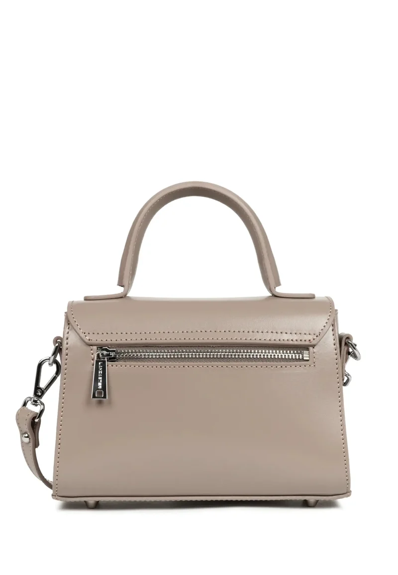 Lancaster Sac À Main Suave Even S Galet Foncé