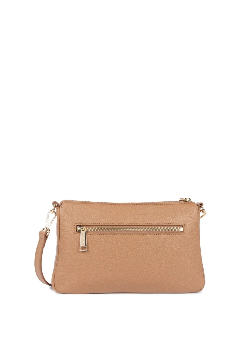 Lancaster Pochette Zippé Dune Camel