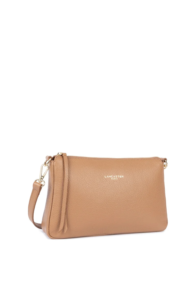 Lancaster Pochette Zippé Dune Camel