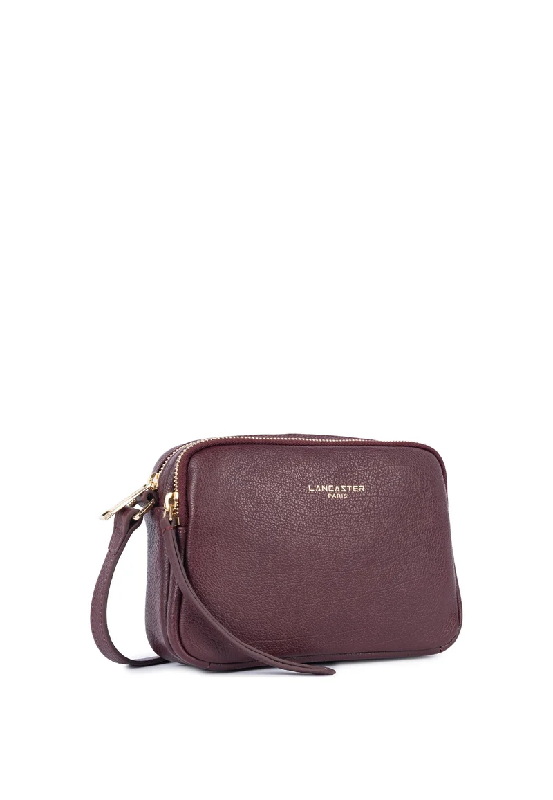 Lancaster Sac trotteur Zippé S Dune Bordeaux foncé