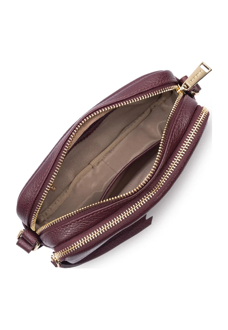 Lancaster Sac trotteur Zippé S Dune Bordeaux foncé