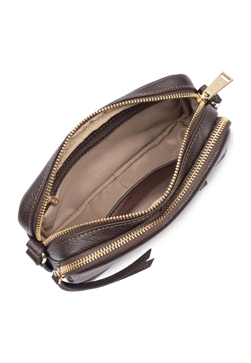 Lancaster Sac trotteur Zippé S Dune Marron Foncé