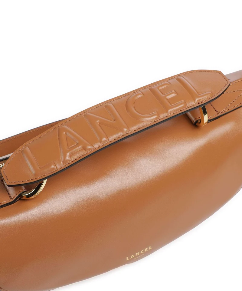 Lancel Origami S Sac bandoulière camel