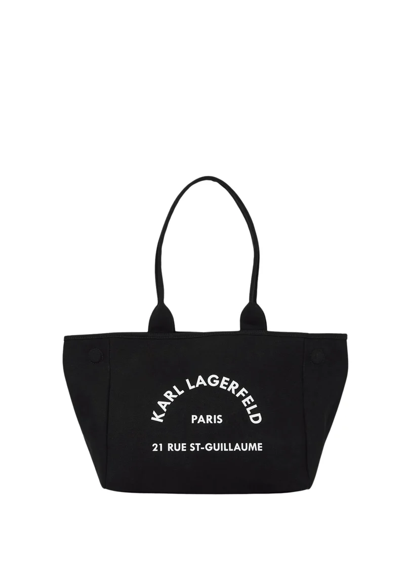 Karl Lagerfeld Cabas Convertible Coton Noir