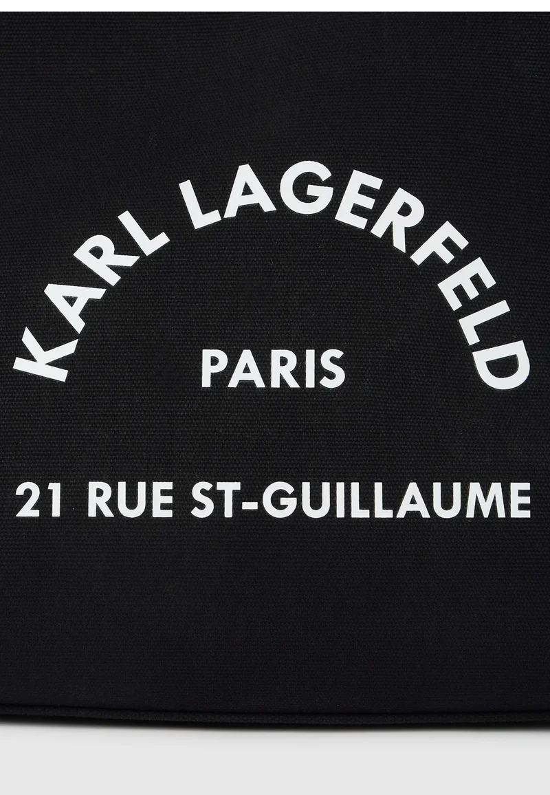 Karl Lagerfeld Cabas Convertible Coton Noir