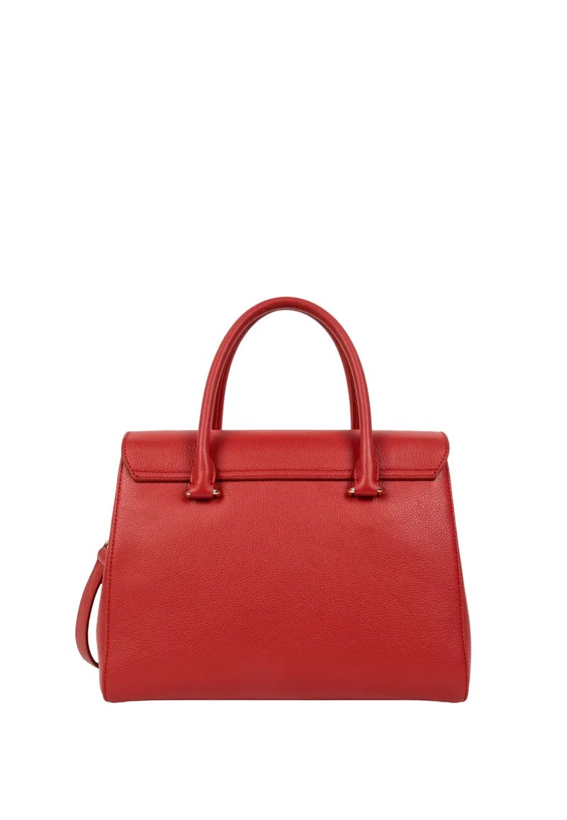Lancaster Sac Rabat Milano Cosmos Cuir Rouge