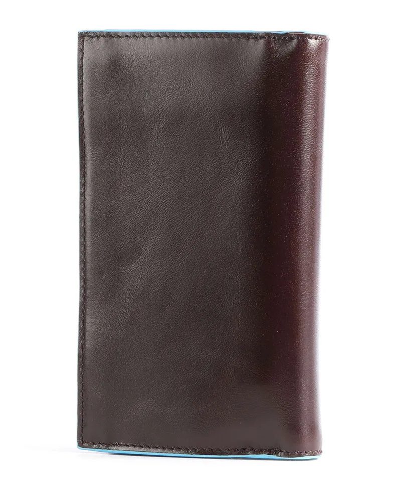 Piquadro Blue Square Étui à cartes crédit mahogany