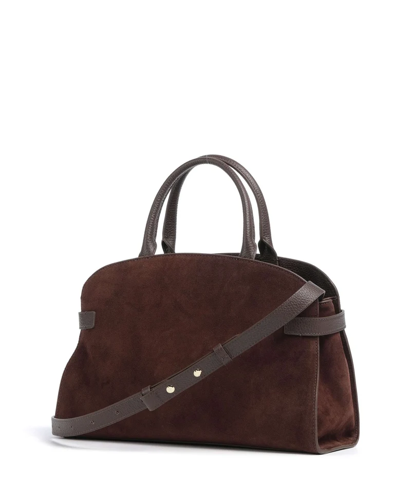 Coccinelle Sabine Suede Sac à main brunette