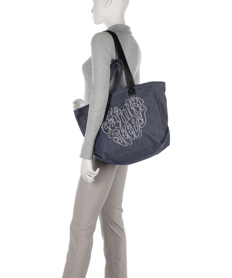 See by Chloé See By Bye Cabas denim blue