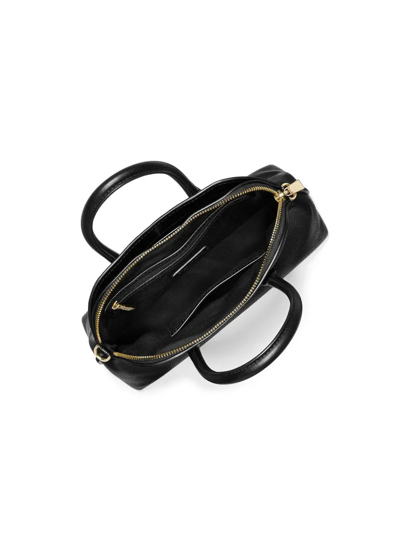 Michael Kors Sac à main Cuir Freddie Moyen Dôme Noir
