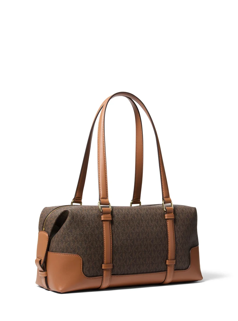 Michael Kors Sac Bandoulière Teddi Grand Souple Marron