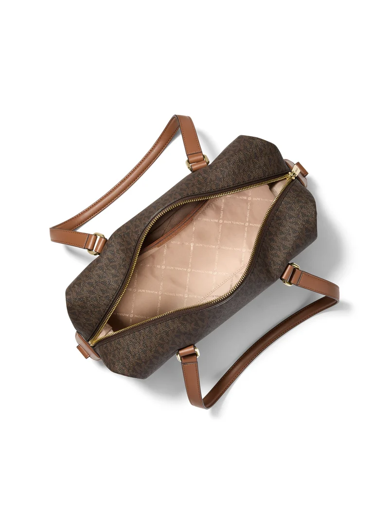 Michael Kors Sac Bandoulière Teddi Grand Souple Marron