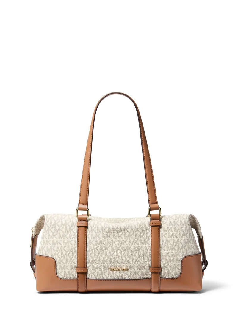 Michael Kors Sac Bandoulière Teddi Grand Souple Beige