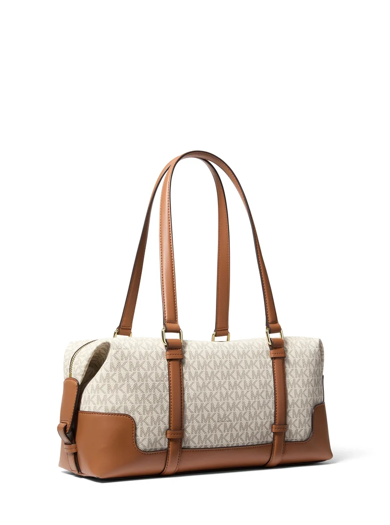 Michael Kors Sac Bandoulière Teddi Grand Souple Beige