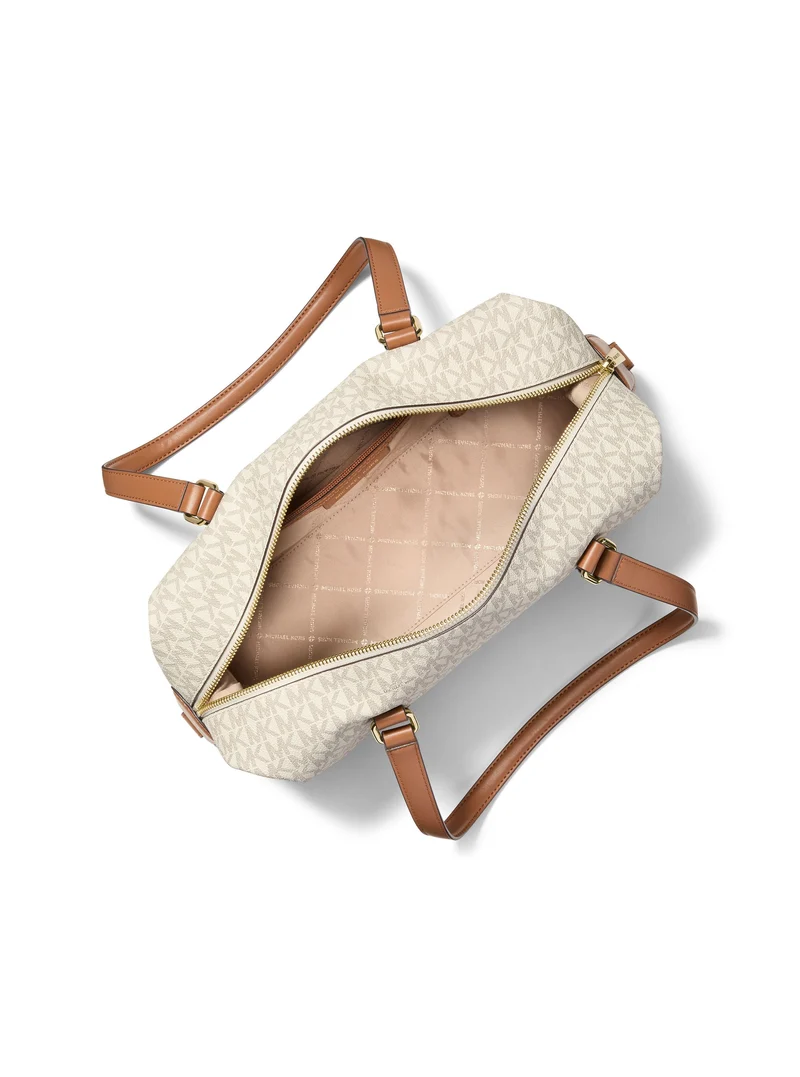 Michael Kors Sac Bandoulière Teddi Grand Souple Beige