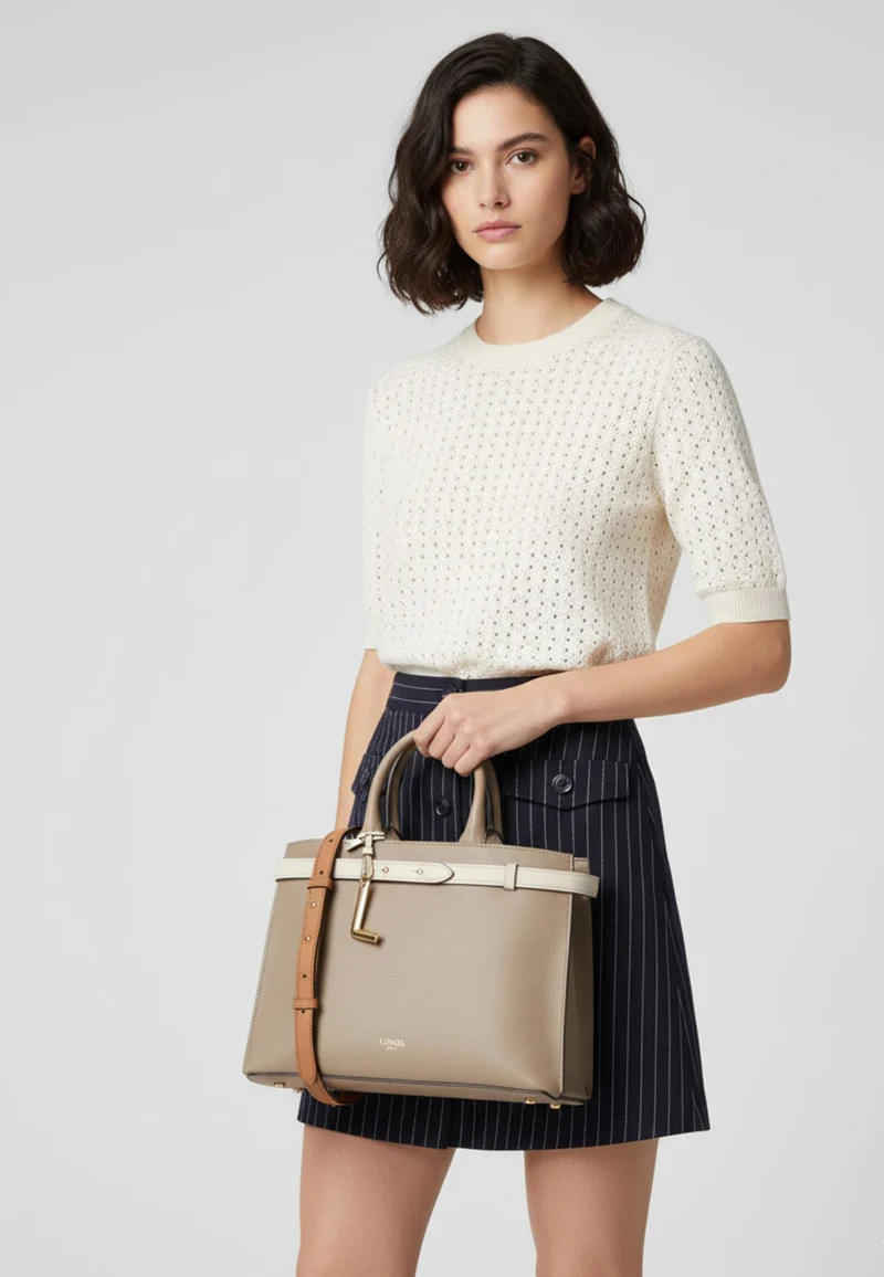 Lancel Sacs à main L Faubourg Beige