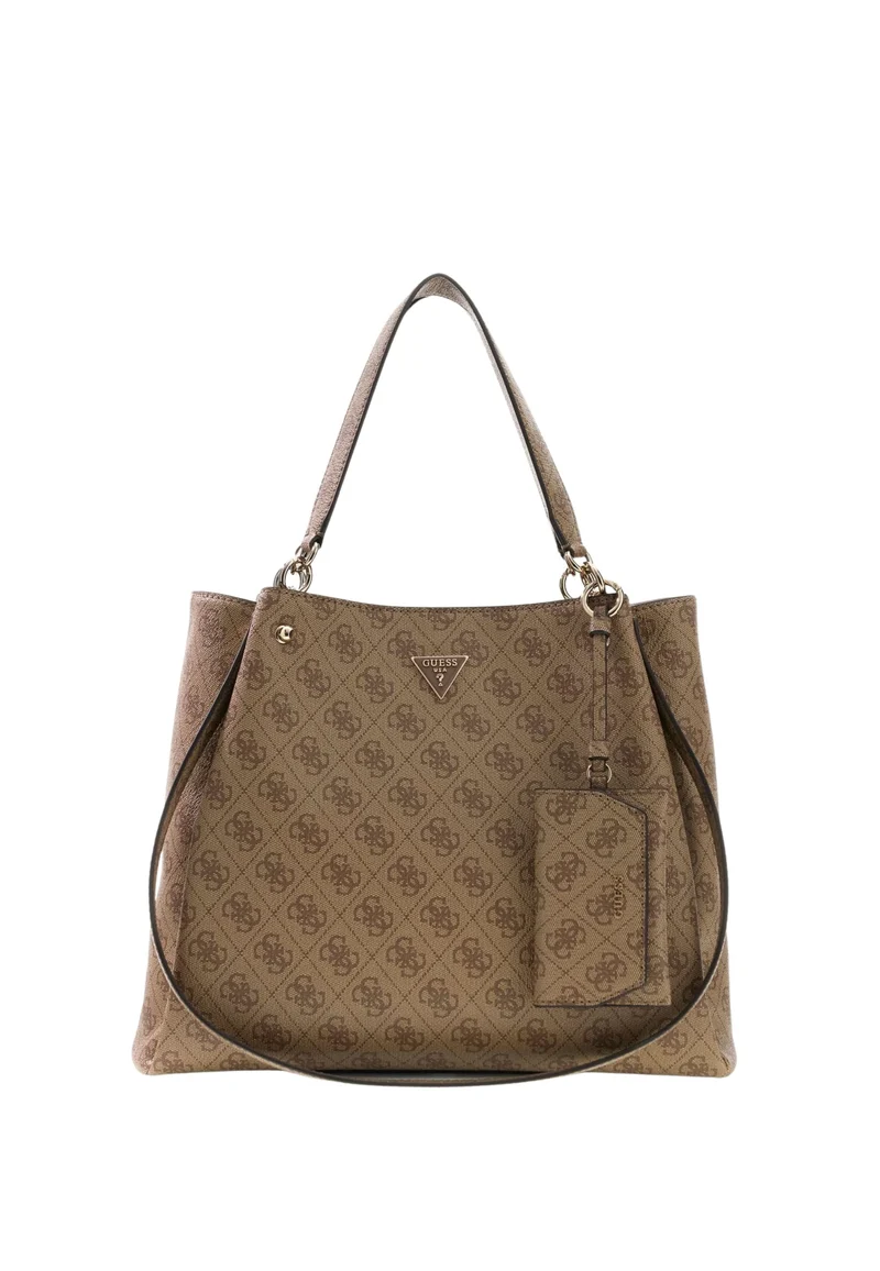 Guess Cabas Lorella Monogramme Latte Logo