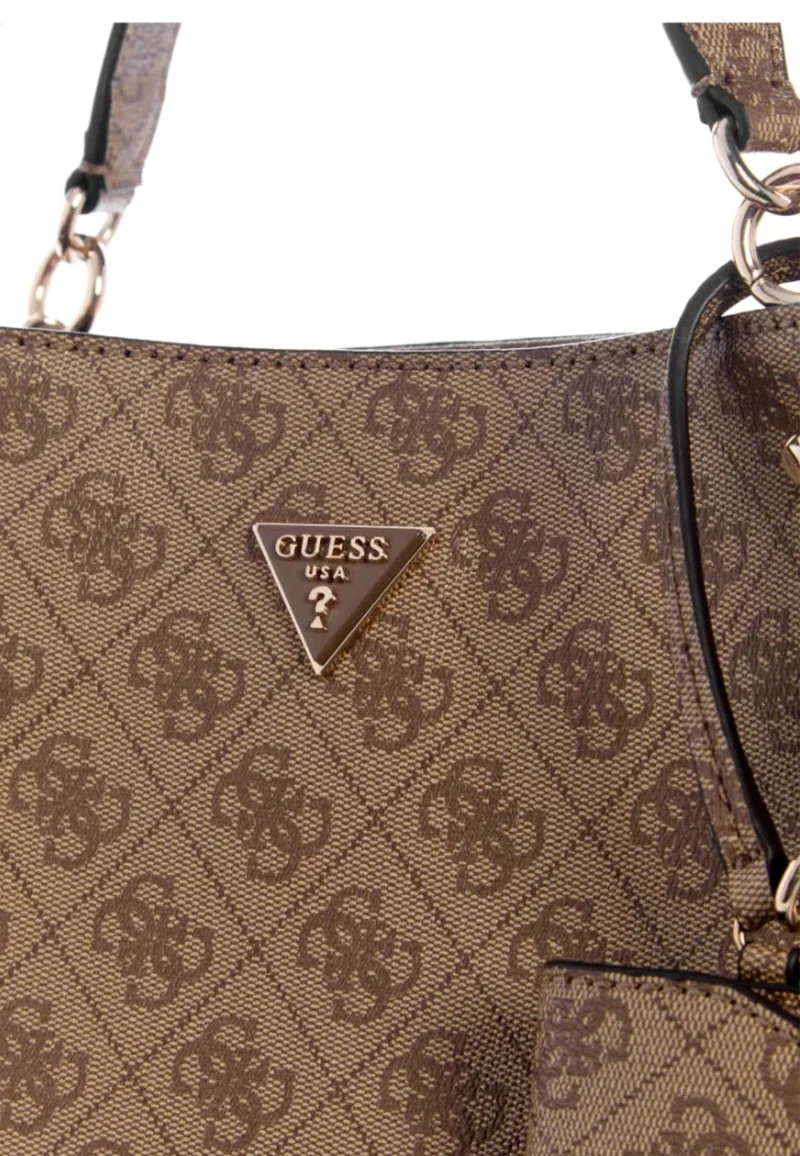 Guess Cabas Lorella Monogramme Latte Logo