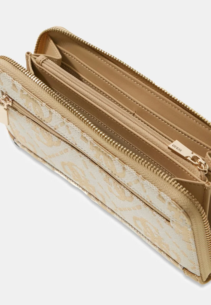 Guess Compagnon Audrey Grand Monogramme Beige Logo