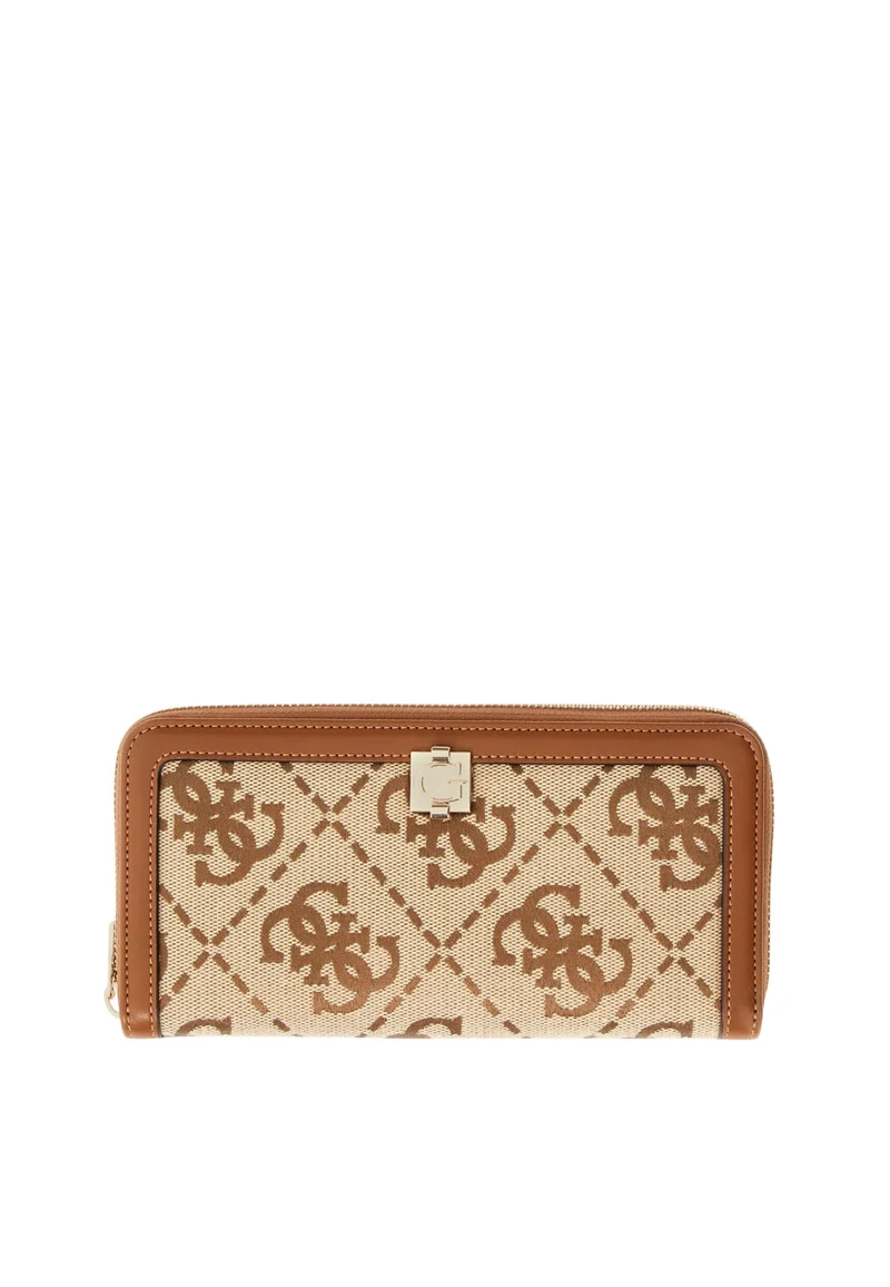 Guess Compagnon Audrey Grand Monogramme Latte Logo