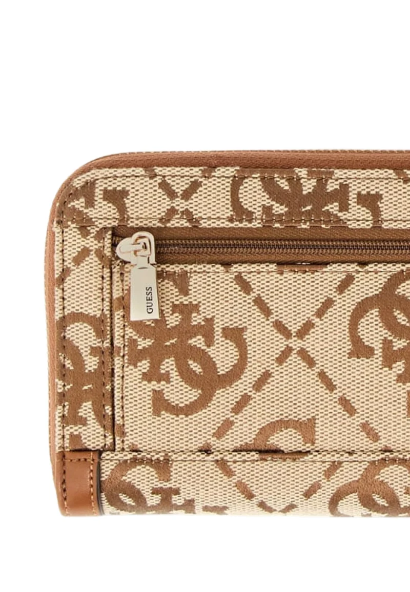 Guess Compagnon Audrey Grand Monogramme Latte Logo