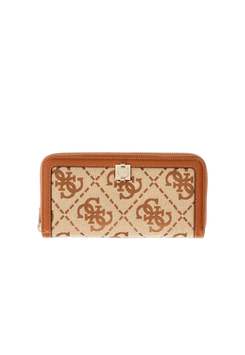 Guess Compagnon Audrey Grand Monogramme Latte Logo