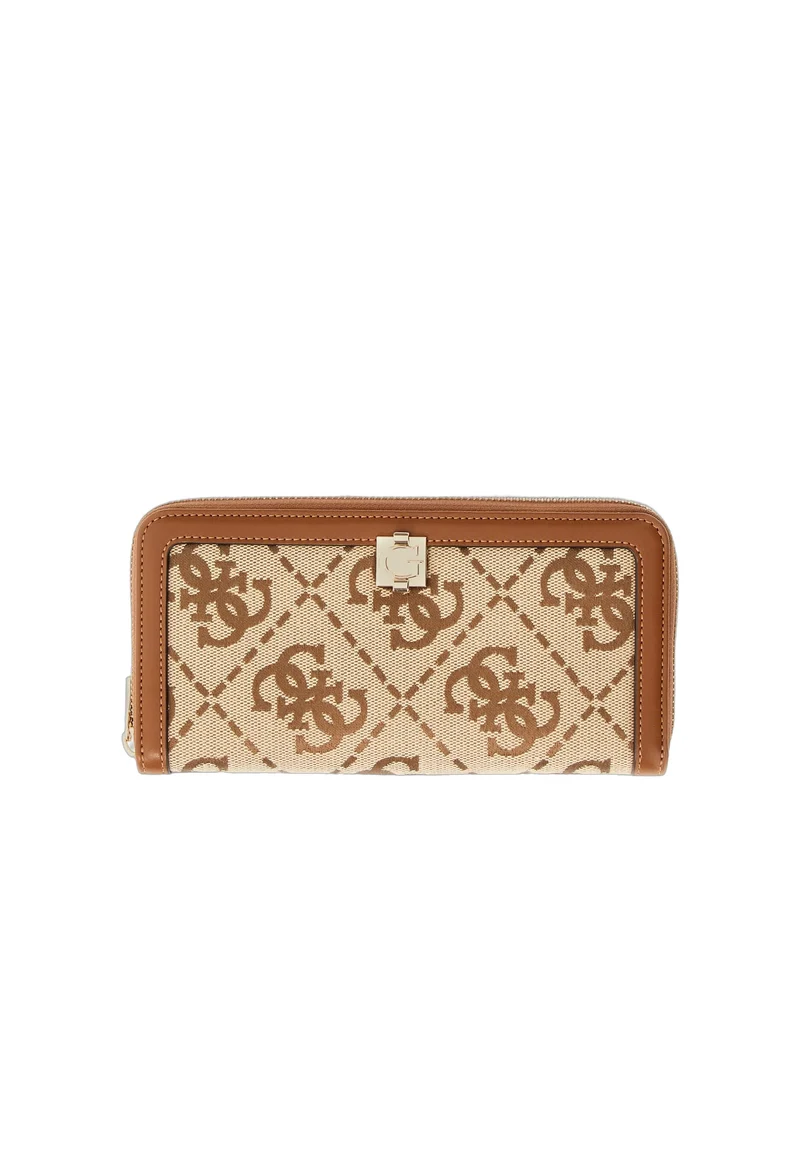 Guess Compagnon Audrey Grand Monogramme Latte Logo