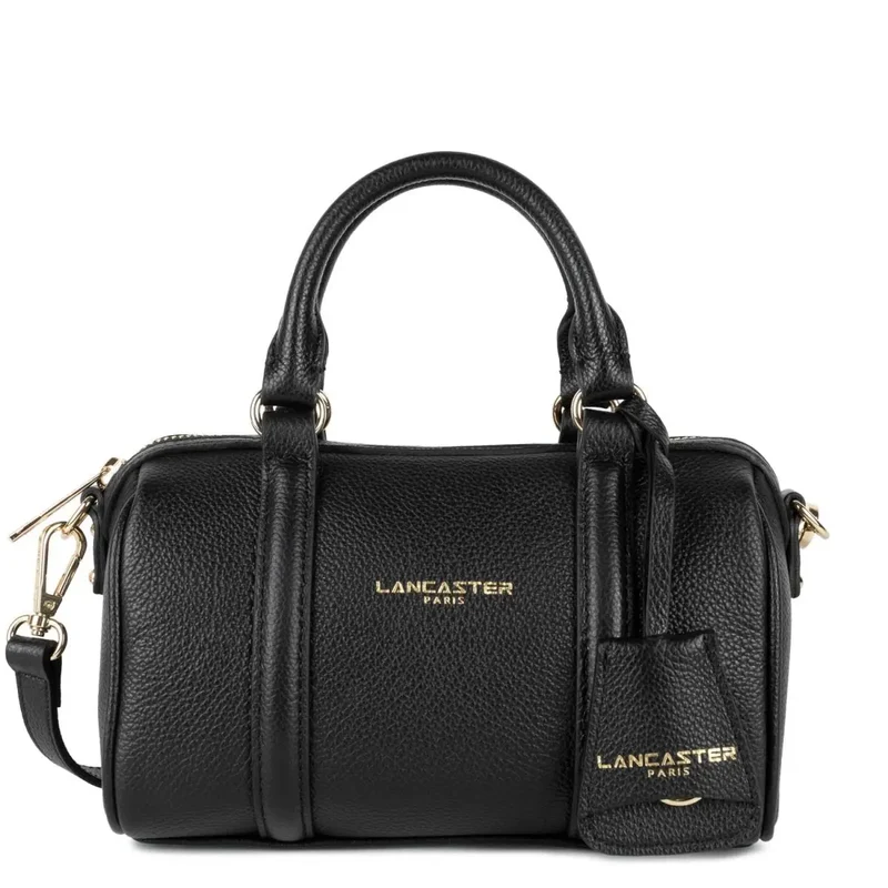 Lancaster Sac polochon Zippé S Milano Ana Noir