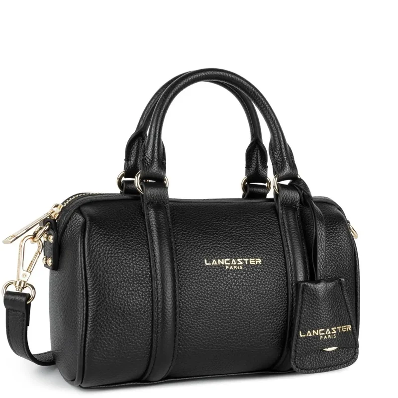 Lancaster Sac polochon Zippé S Milano Ana Noir
