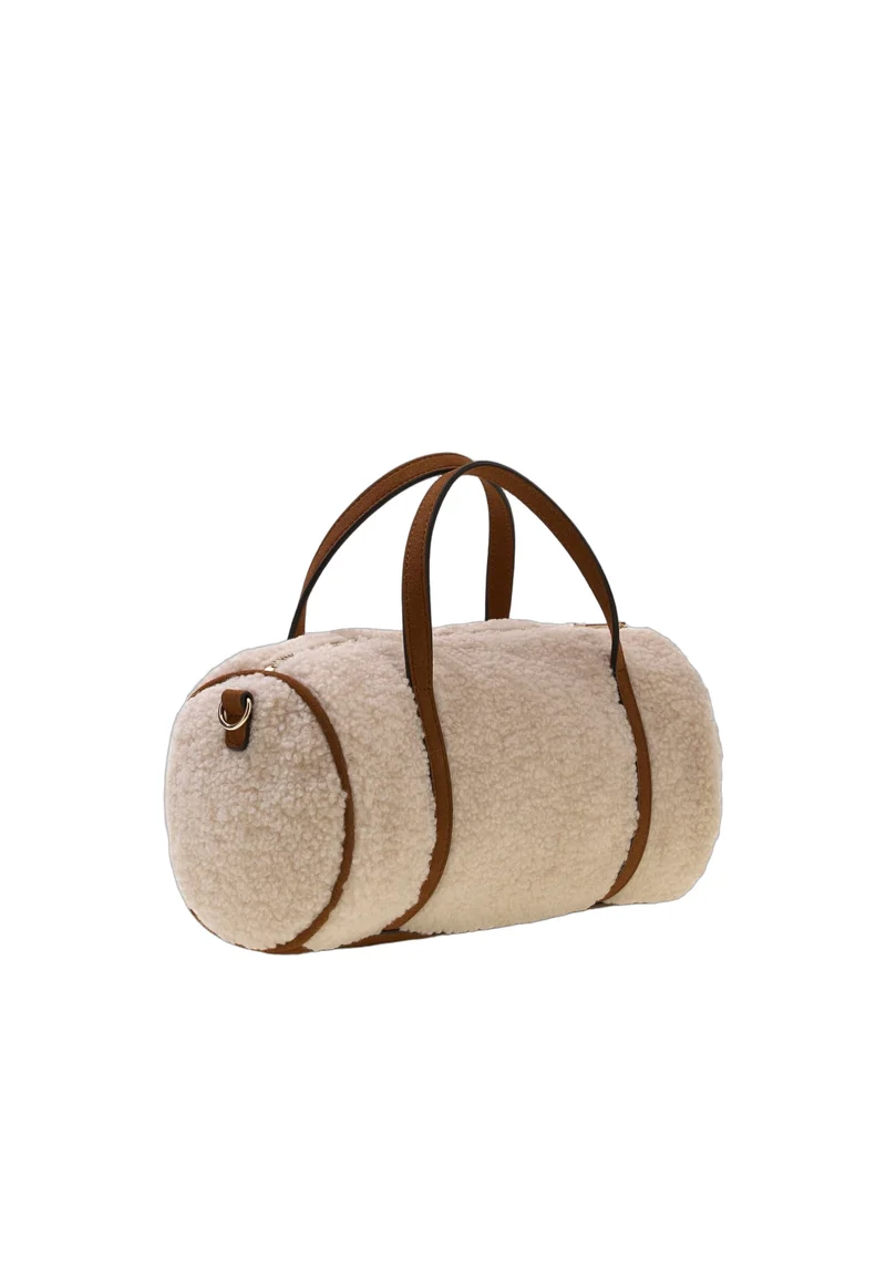 Guess Sac à Main Taylor Mini Off White/Cognac
