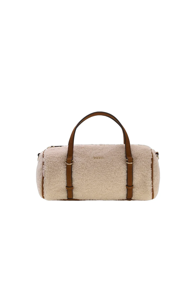 Guess Sac à Main Taylor Mini Off White/Cognac