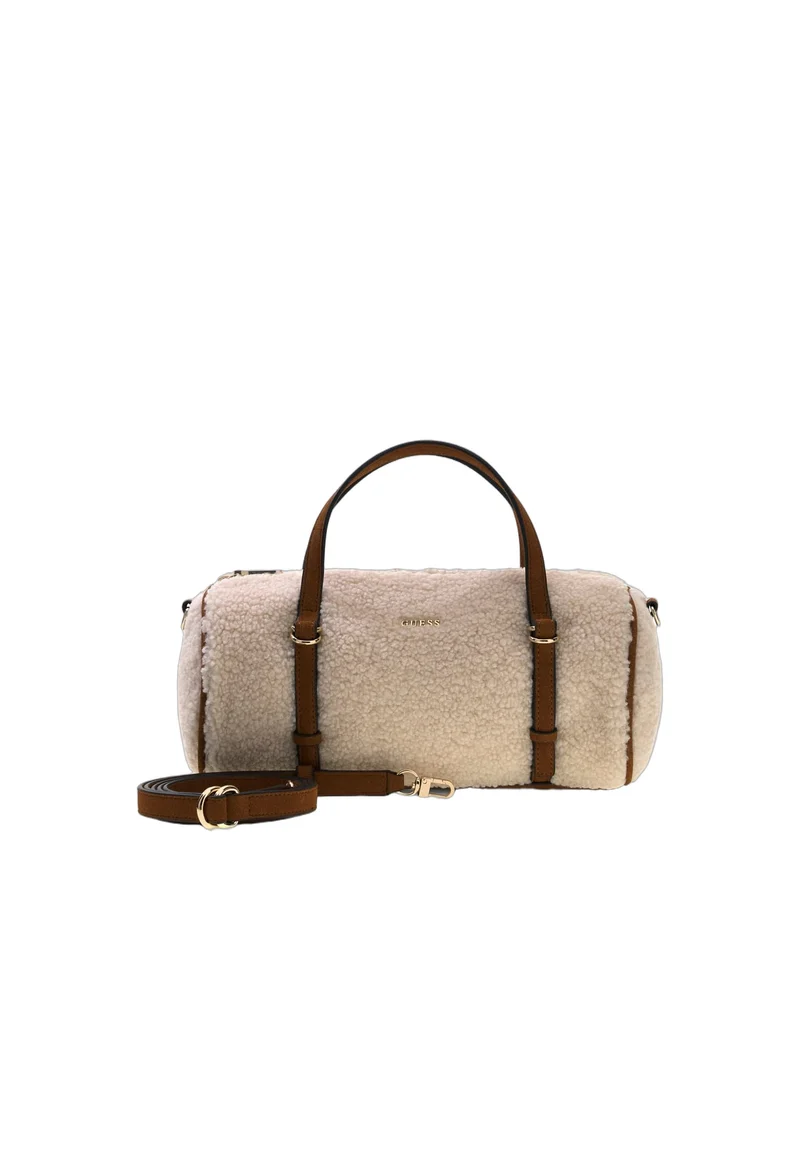 Guess Sac à Main Taylor Mini Off White/Cognac