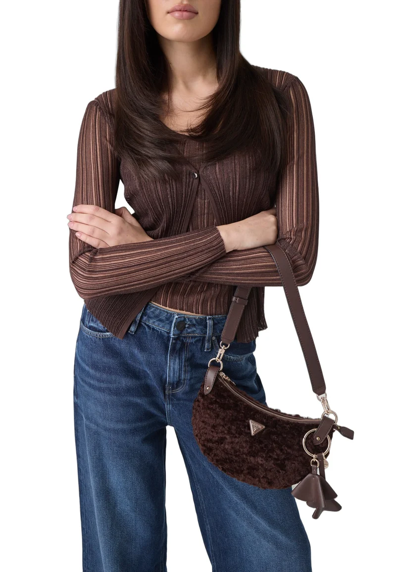 Guess Sac Bandoulière Katie Espresso