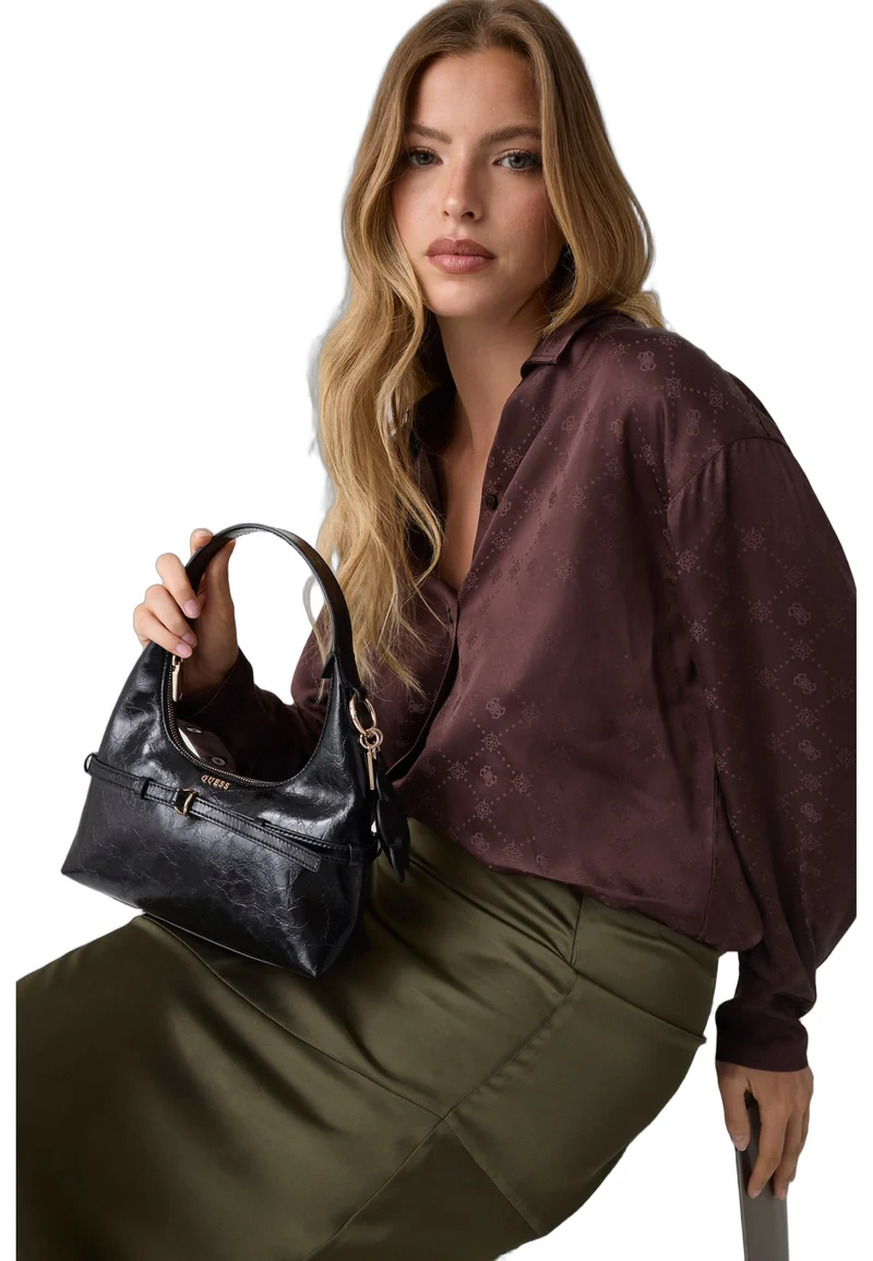 Guess Sac Hobo Taylor Mini Black