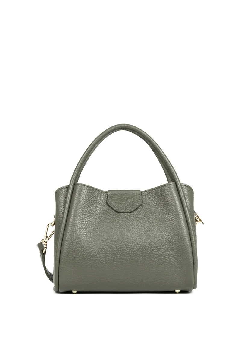 Lancaster Sac à main Aimantée S Ida Double Kaki fumé