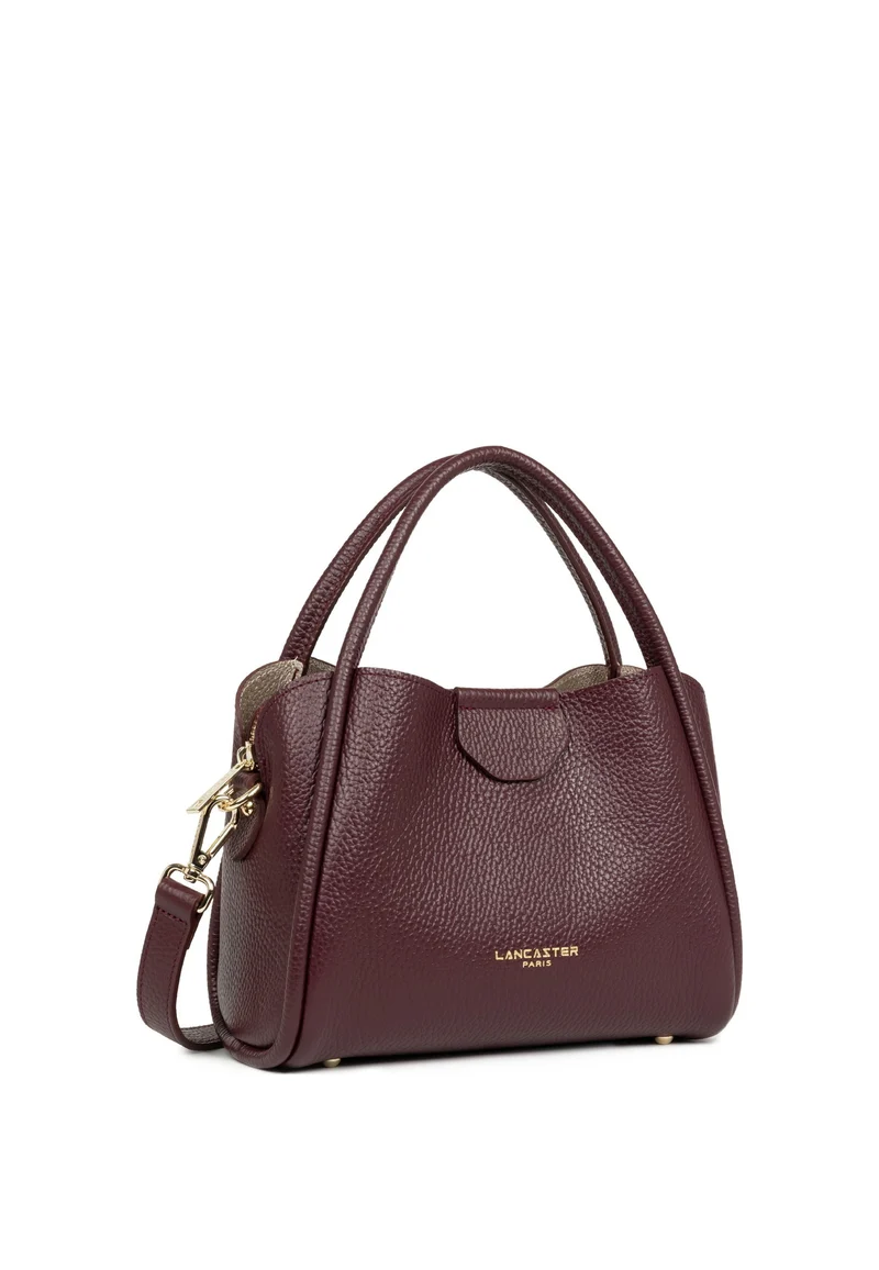 Lancaster Sac à main Aimantée S Ida Double Bordeaux foncé