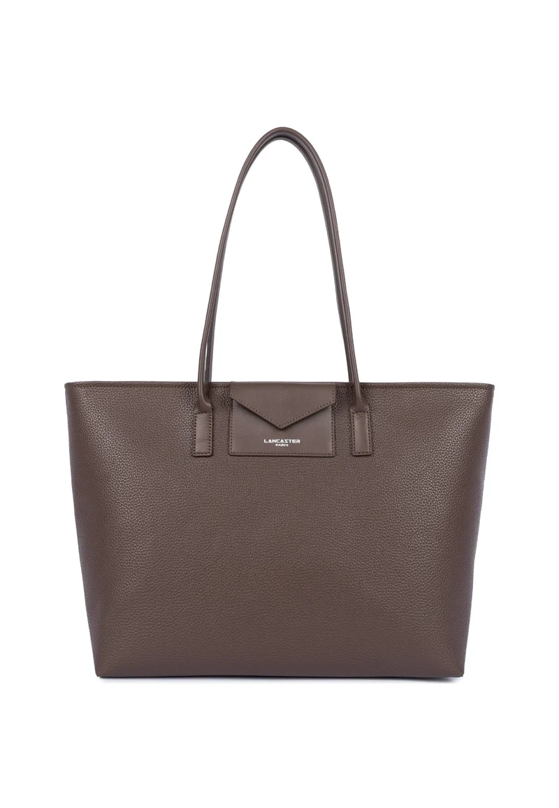 Lancaster Sac cabas épaule Zippé Maya Double KBA Marron