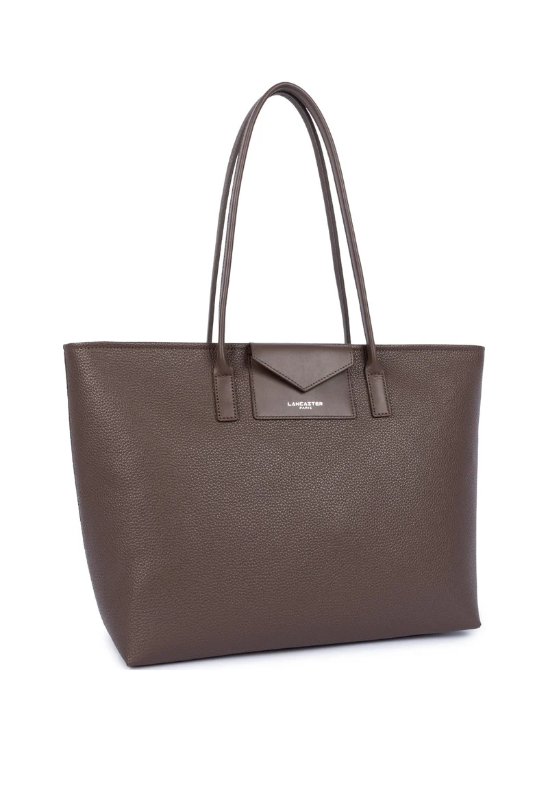 Lancaster Sac cabas épaule Zippé Maya Double KBA Marron