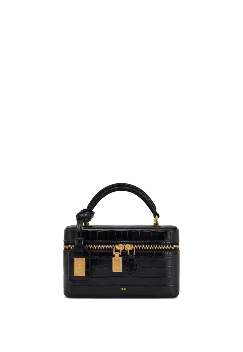 JW PEI Sac à main Cleo Black Croc