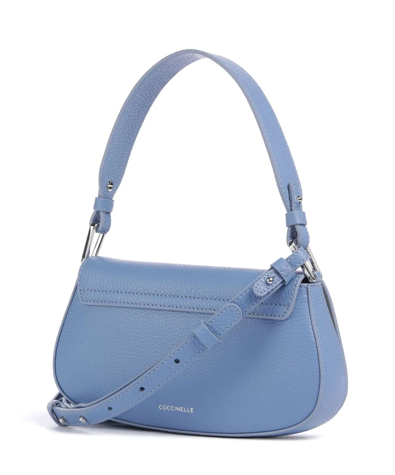 Coccinelle Myrtha Maxi Logo Sac porté épaule azul