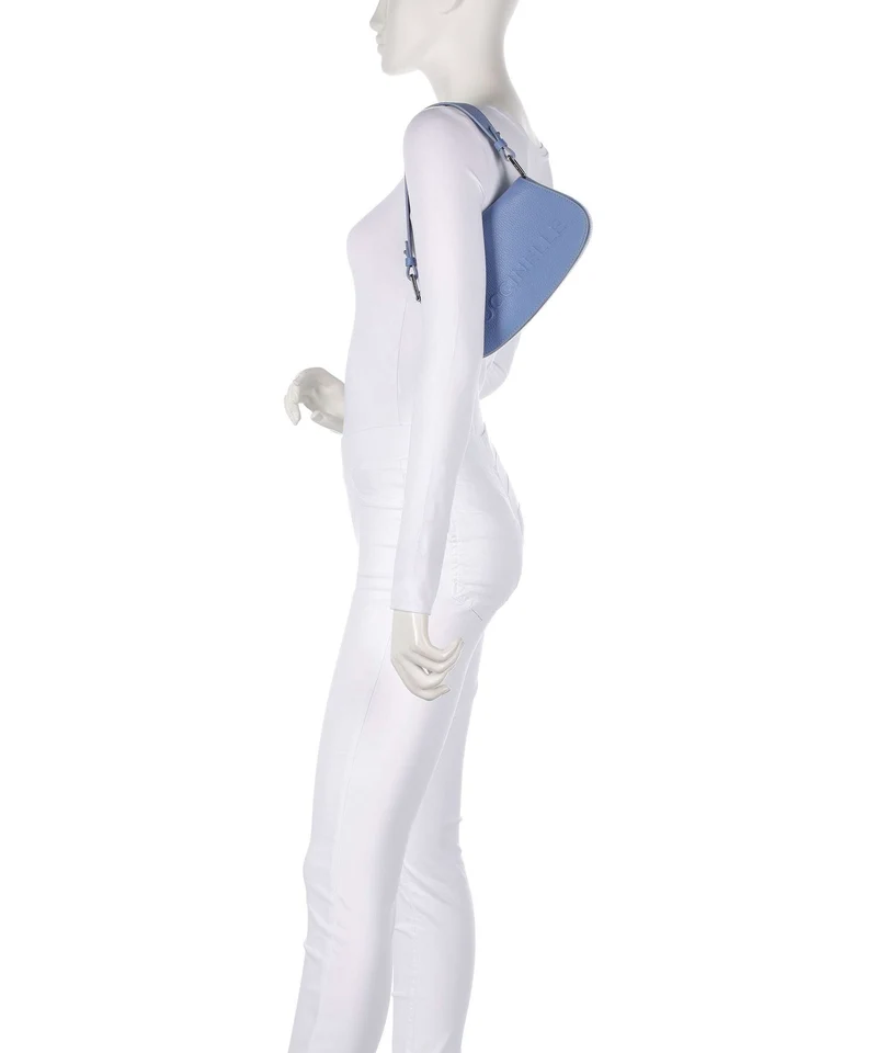 Coccinelle Myrtha Maxi Logo Sac porté épaule azul