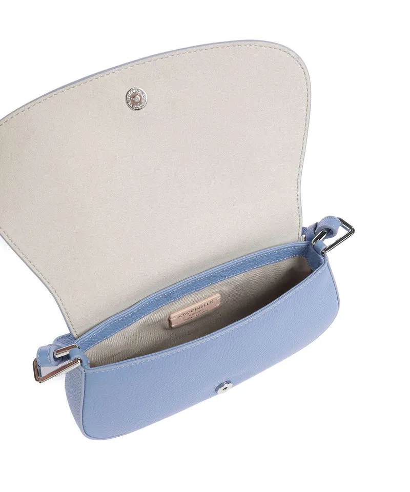 Coccinelle Myrtha Maxi Logo Sac porté épaule azul