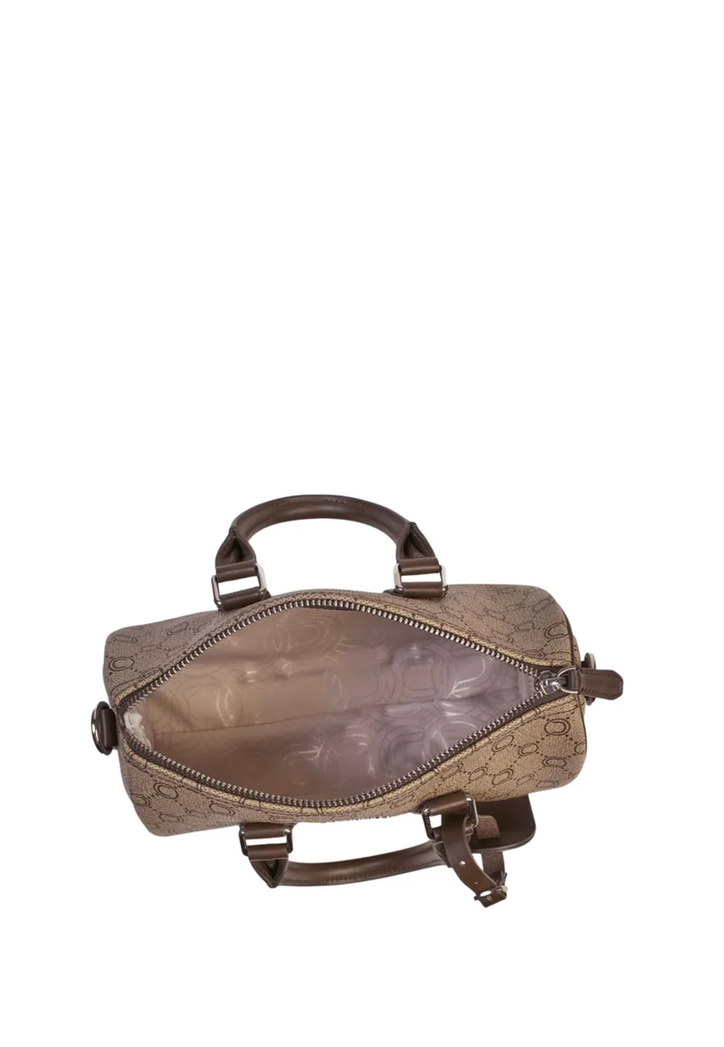 Chabrand Sacoche Icone Toile enduite Beige Marron