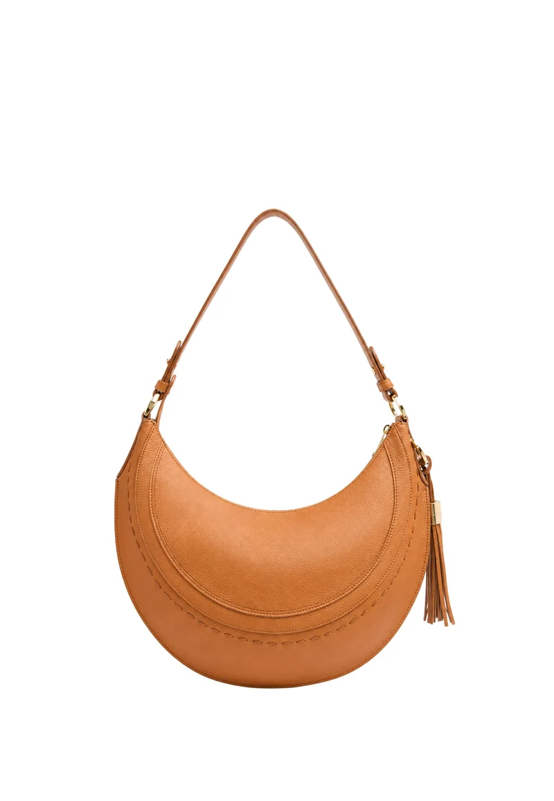 Lancel Sac Hobo Hobohème M Camel