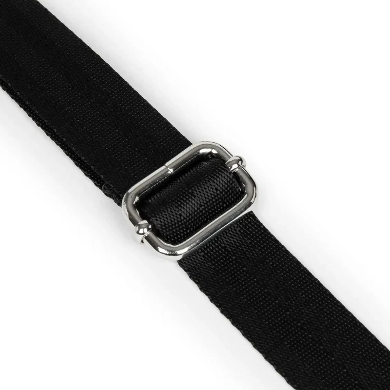 Lancaster Sac zippé trotteur porté croisé Basic Noir