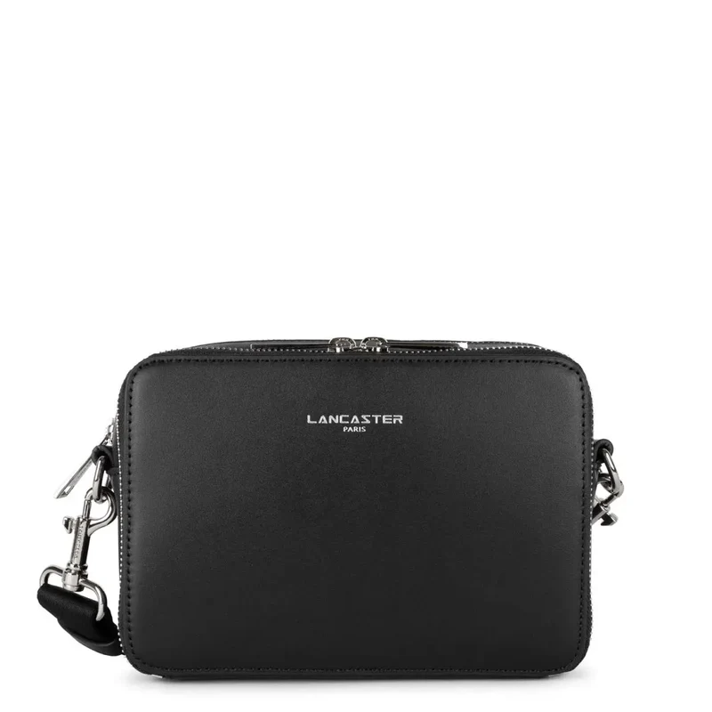 Lancaster Sacoche Double Zip S Paris Homme Noir